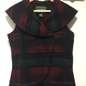 WOOLRICH WOVEN WOOL VESTS SIZE M